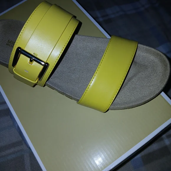 Michael Kors Yellow Women's Sandals - Picture 2 of 6